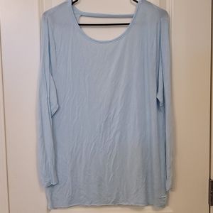 Pink by VS open back shirt